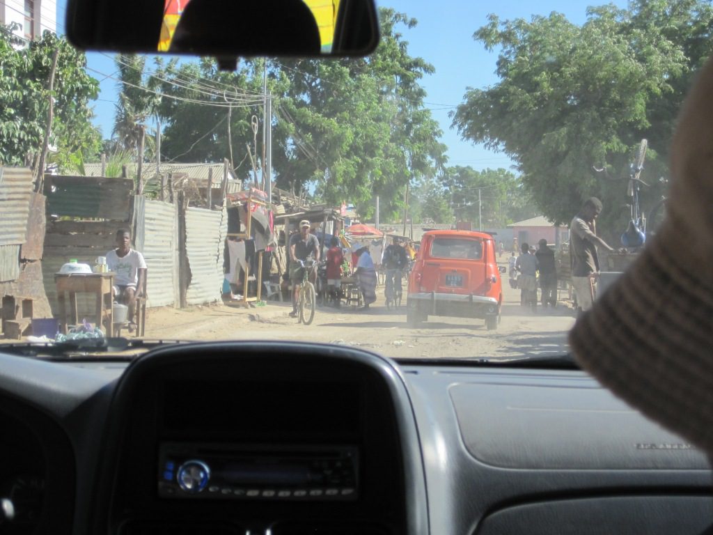 Leaving the somewhat chaotic streets of Toliara