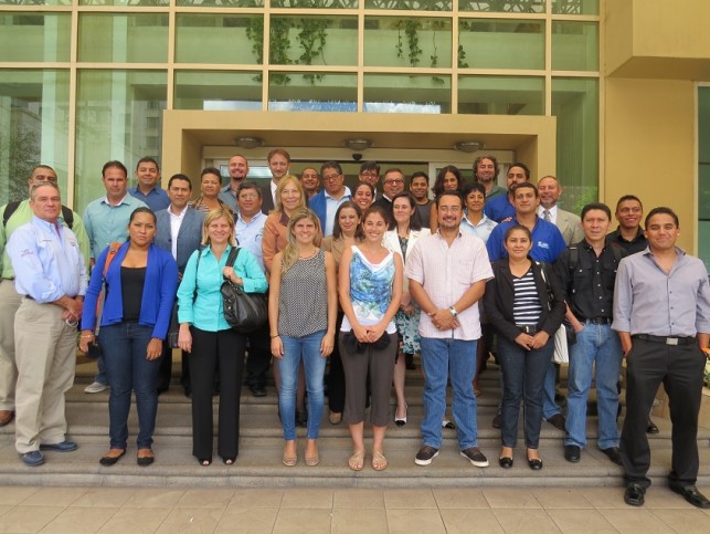 Participants of the MARFund workshop in Guatemala, representing government and NGOs in Guatemala, Honduras, Mexico, Belize, as well as some from the Wider Caribbean.