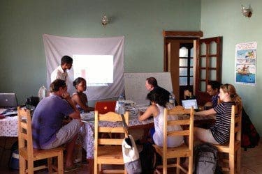 Meeting at Blue Ventures